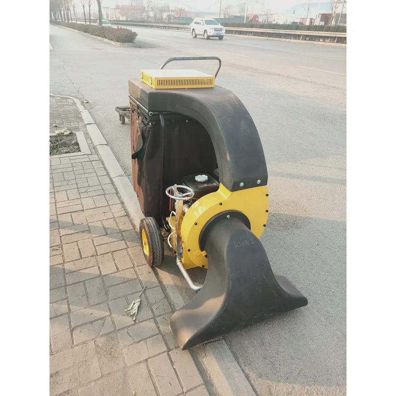 Outdoor Power Vacuum - Déchiqueteuse aspirante autopropulsée à moteur pour