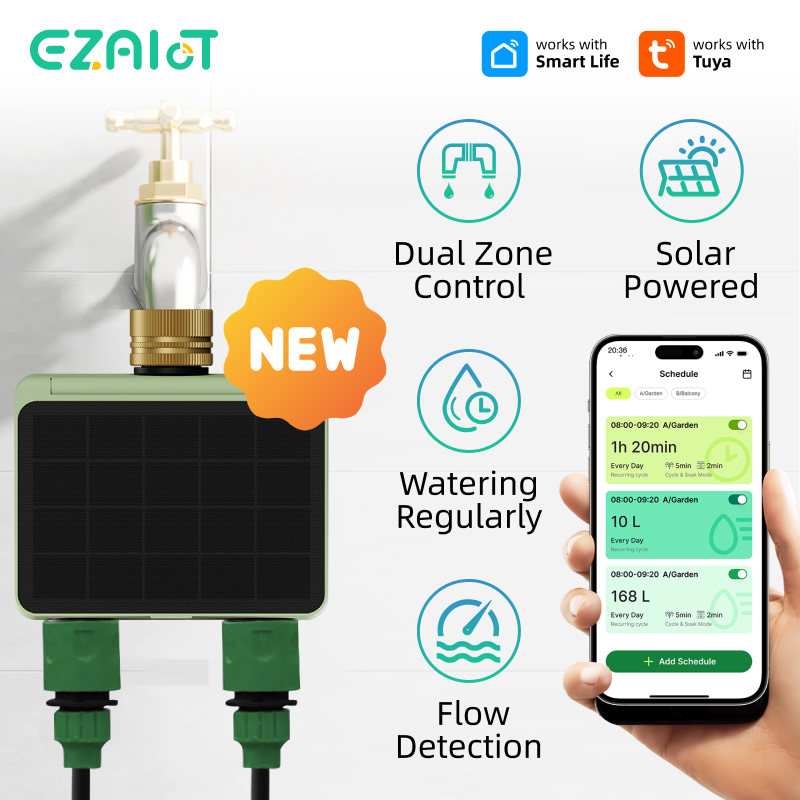 Power Zone Outdoor Timer - Programmateur d'arrosage intelligent Tuya Wifi 2