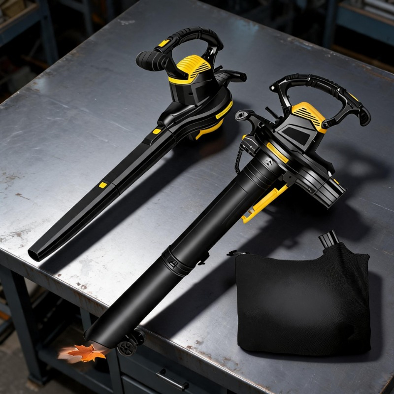 Outdoor Power Vacuum - Souffleur de jardin, broyeur de feuilles,