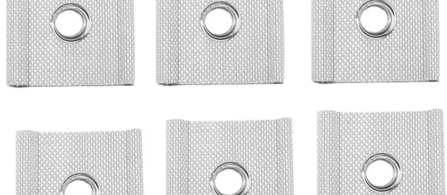 Outdoor Power Blinds - Lot de 6 crochets pour rideaux