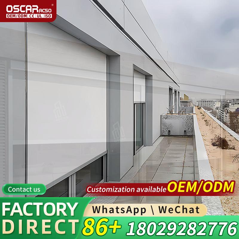 Outdoor Power Blinds - Kit d'abri de véranda extérieur sur