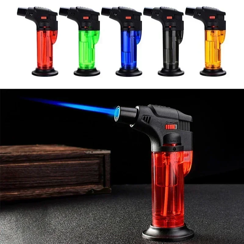 Outdoor Kitchen Power Burner - Briquet torche à gaz coupe-vent portable,