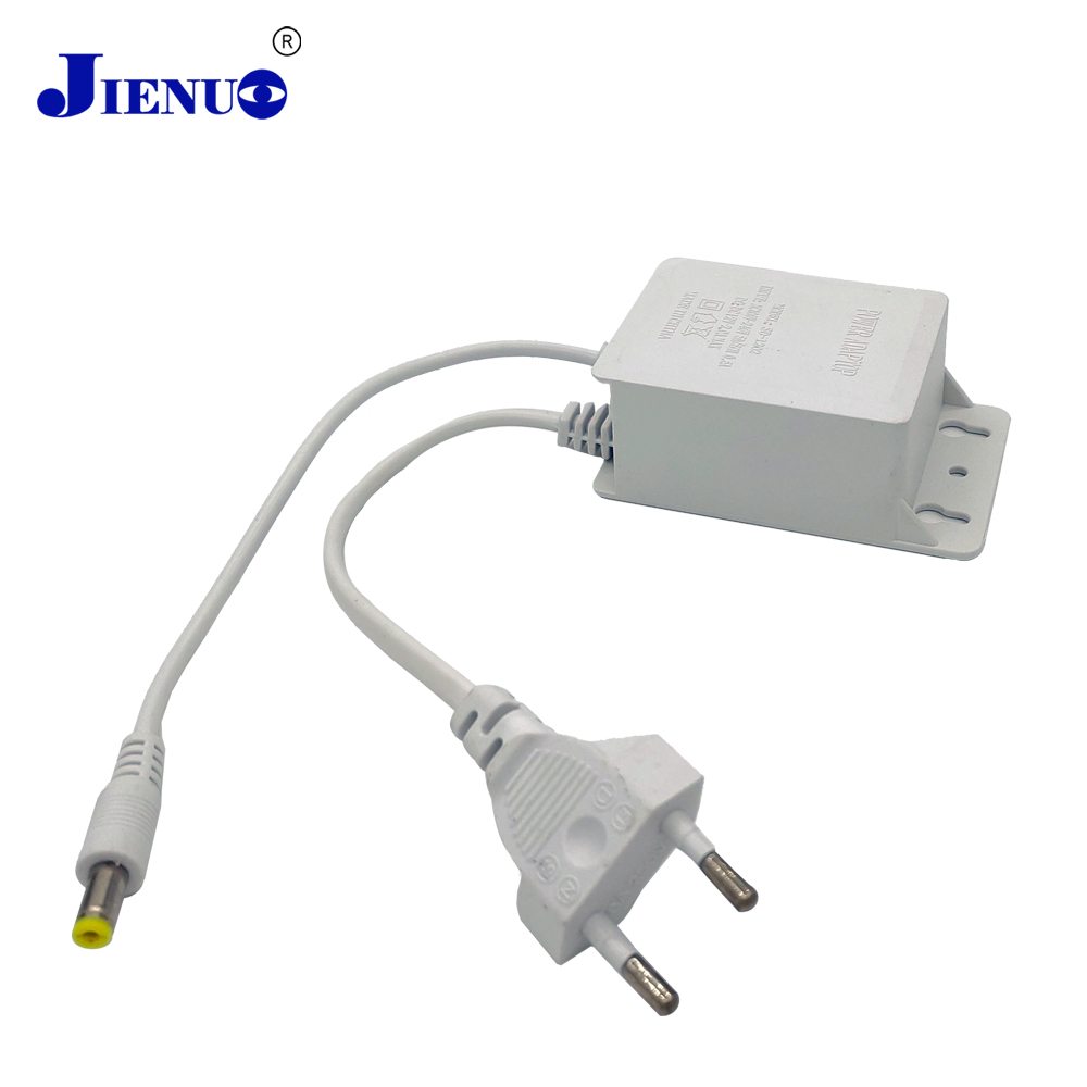 Outdoor Power Plug In - Blanc AC 100-240V entrée DC 12V