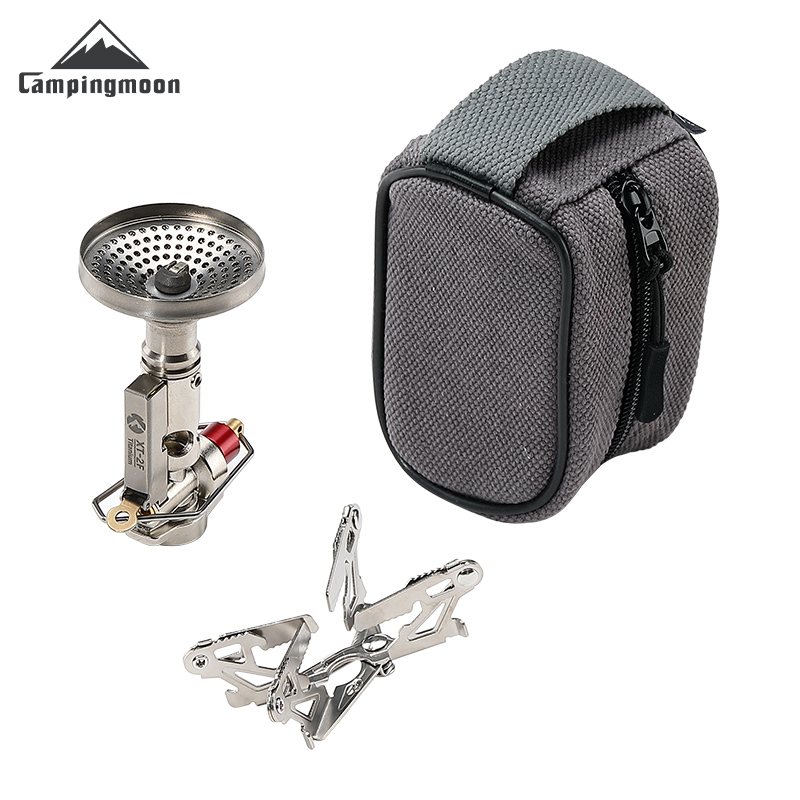 Outdoor Kitchen Power Burner - Réchaud à gaz portable CAMPINGMOON XT-2F