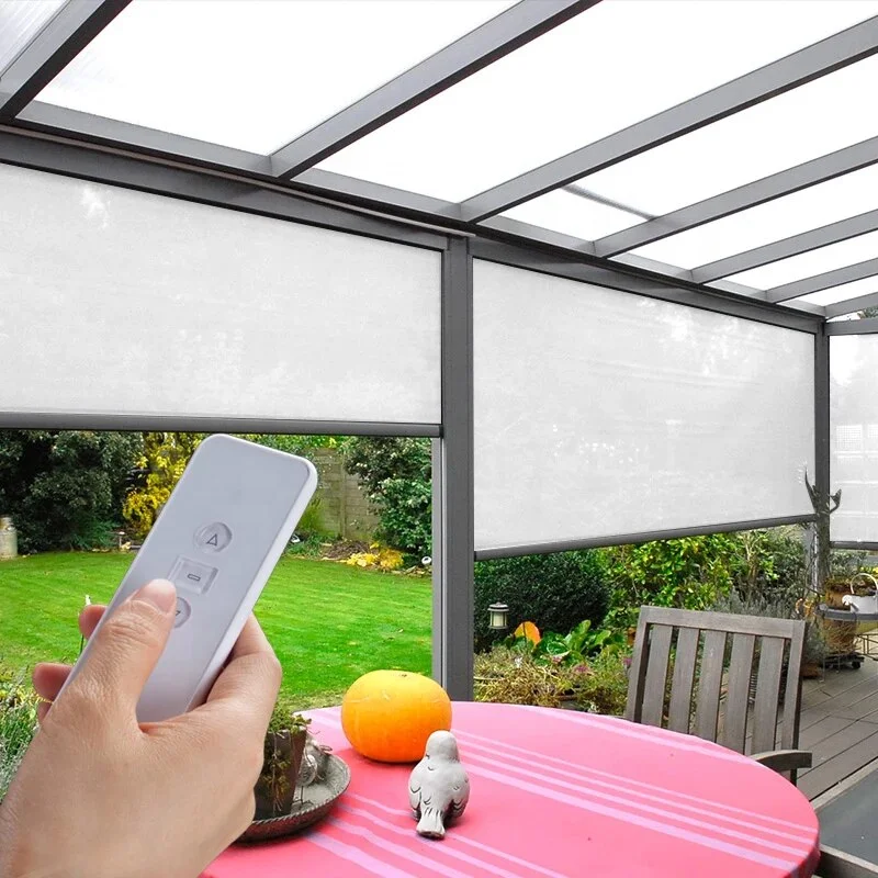 Outdoor Power Blinds - # Pare-soleil chaud extérieur solaire stores