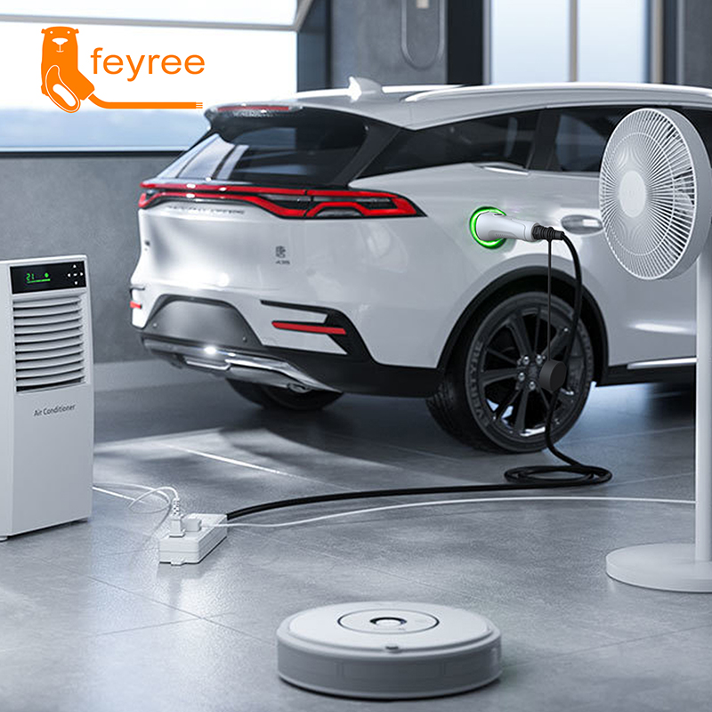Câble Feyree V2L pour voiture  - Outdoor Power Plug In avis et prix