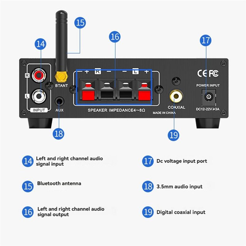 Lepy LP-T2 amplificateur Audio - Outdoor Power Plug In avis et prix