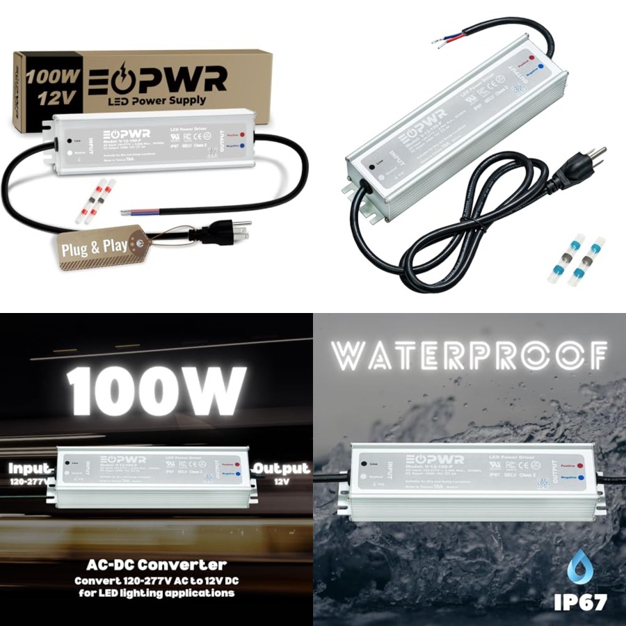 Alimentation LED étanche IP67  - Outdoor Power Plug In avis et prix