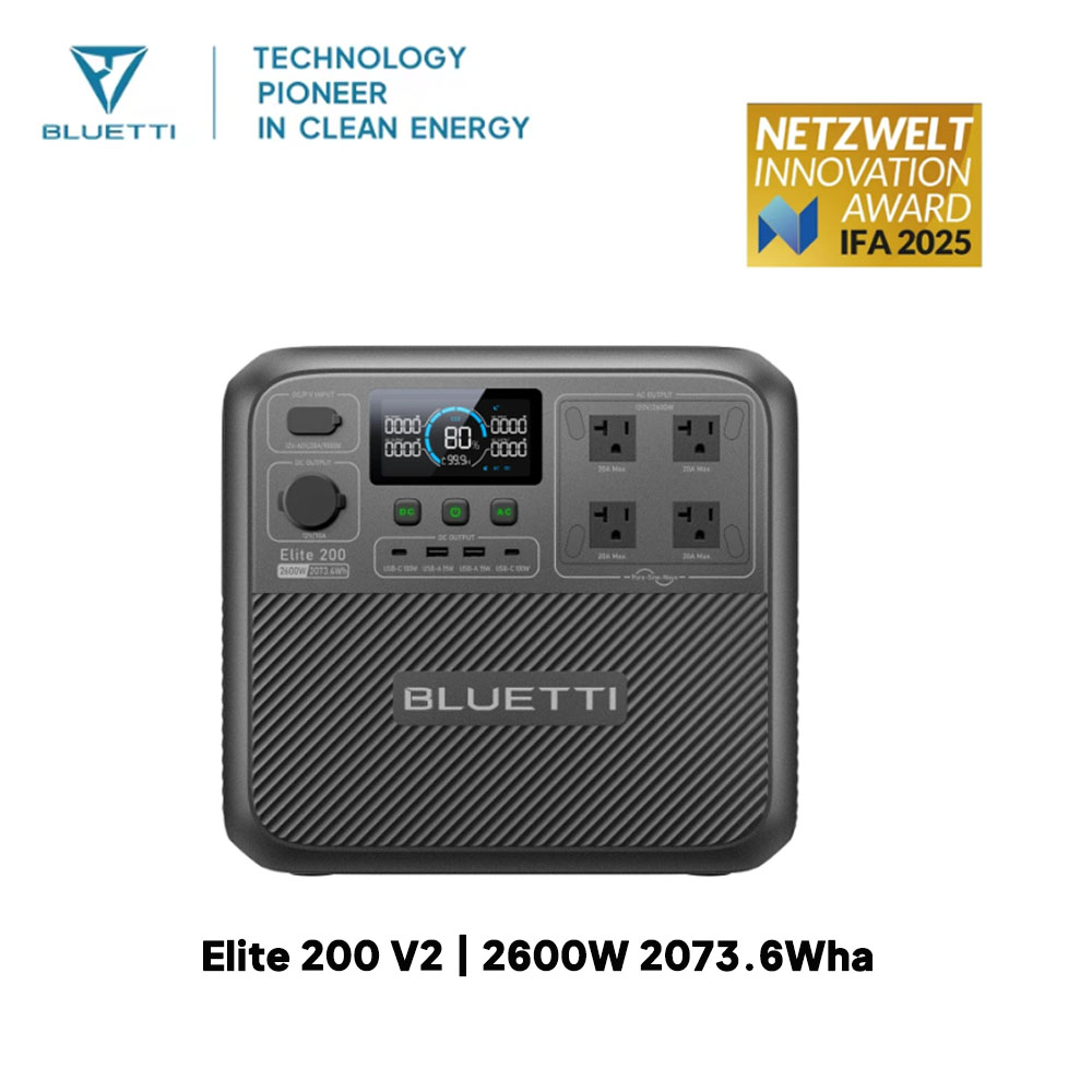 【Renew】BLUETTI Elite 200 V2 St - Outdoor Power Equipment avis et prix