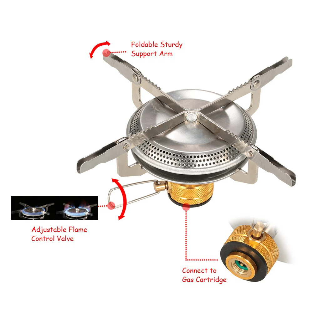 Cuisinière à gaz de Camping en - Outdoor Kitchen Power Burner avis et prix