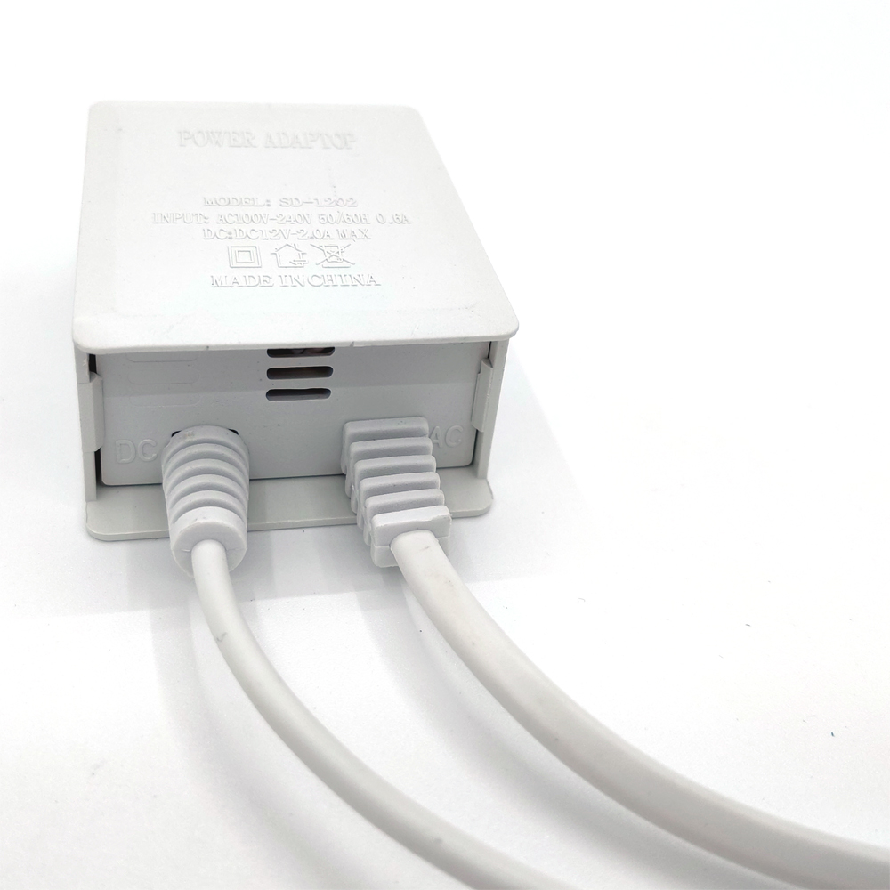Blanc AC 100-240V entrée DC 12 - Outdoor Power Plug In avis et prix